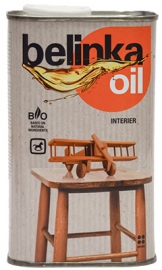 BELINKA Масло с воском для древесины внутри помещений INTERIER 0,5л